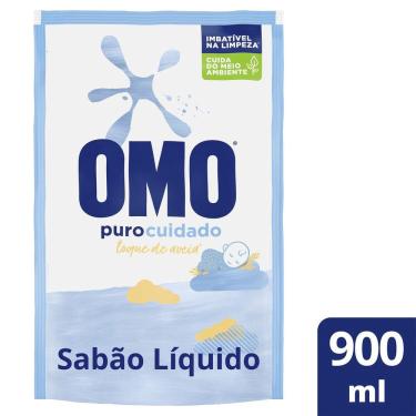 Imagem de Sabão Líquido Refil Omo Puro Cuidado 900ml