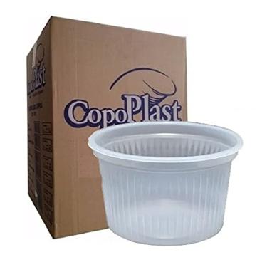 Imagem de Pote Plástico S/Tampa Sorvete 100ml Copoplast C/4000 (2cxs)