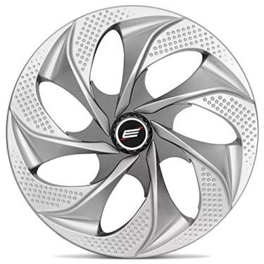 Imagem de Calota Esportiva Modelo Evolution Aro 14 Silver Elitte