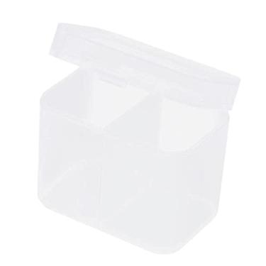 Imagem de 2 Divisores de Maquiagem à Poeira Cotonetes Botões de Recipiente Organizador