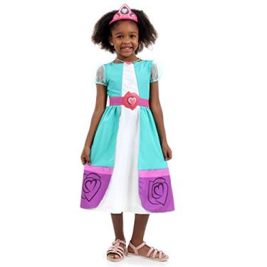 Imagem de Nella Princesa Infantil 20440-p Sulamericana Fantasias Multicor P 4 Anos