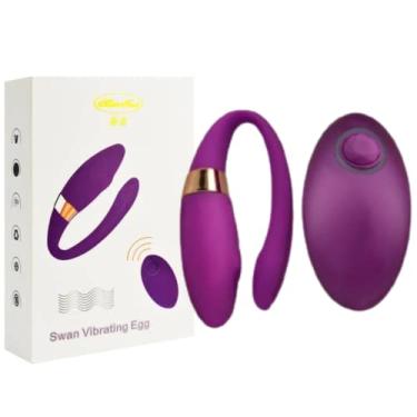 Imagem de Vibrador de luxo para casal pontas duplas e hastes Flexível