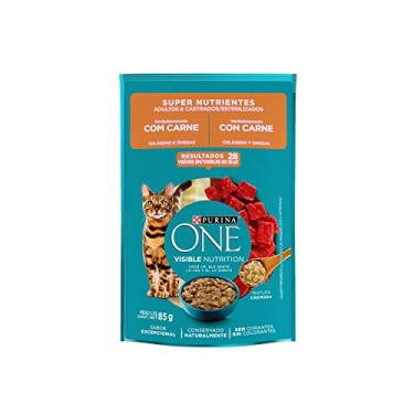 Imagem de Ração Úmida Gatos PURINA ONE Carne 85g