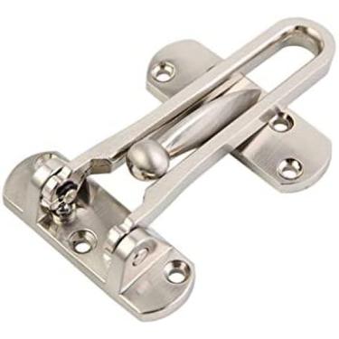 Imagem de KRASS 1 peça parafuso de porta de liga de zinco parafuso de bloqueio deslizante trava antirroubo hotel escritório corrente de segurança travas de armário ferragens decorativas, E, colecionador88