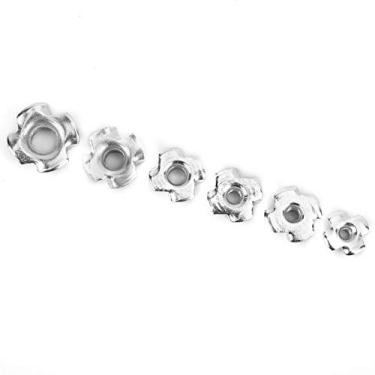 Imagem de Sonew Fixadores T-Nut Fixadores T-Nut Pregos, Parafusos e Fixadores Antiferrugem Prático Porca, Construção Industrial Porca Alta