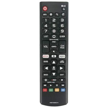 Imagem de Controle remoto substituto AKB75095314 para LG Smart LED HDTV TV com Netflix e Amazon 43UJ6300 49UJ6300 55UJ6300 65UJ6300