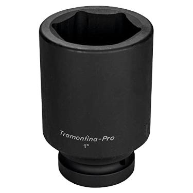 Imagem de Soquete de impacto sextavado longo em aço cromo molibdênio 60 mm - Encaixe 1''