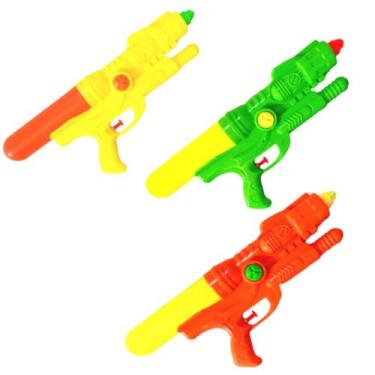 Kit 10 Pistolas Arma Arminha Lança Água Brinquedo Piscina em Promoção é no  Buscapé