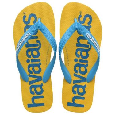 Imagem de Chinelo Havaianas Top Logomania Ii Bege Palha