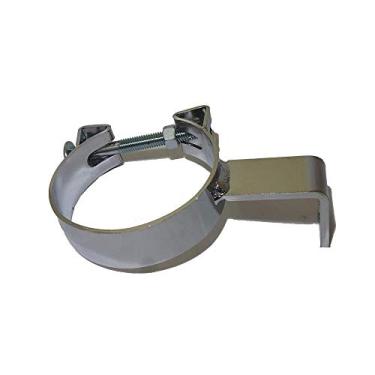 Imagem de Bracadeira Escape Mercedes Benz Cromada Com Suporte Fado F8038c