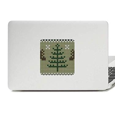 Imagem de Árvore de Natal marrom alce padrão decalque vinil paster laptop decoração PC