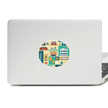 Imagem de Adesivo de notebook com emblema de vinil da cultura local de Hong Kong