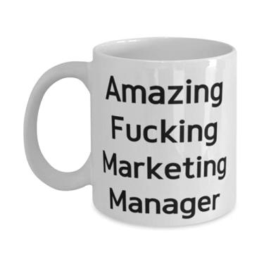 Imagem de de gerente de marketing, incrível gerente de marketing, férias, 325 ml, caneca de presente para homens e mulheres