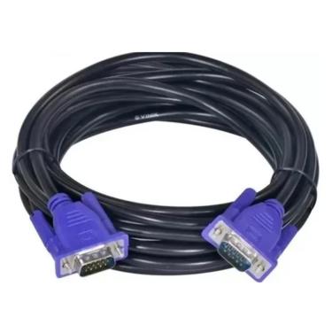Imagem de Cabo Vga Macho x Macho com Filtro 5 Metros Cabo de Monitor