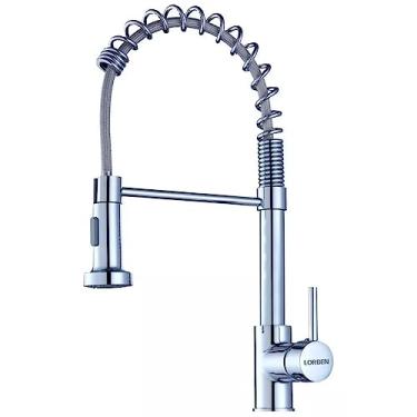 Imagem de Torneira Monocomando Gourmet Lorben Pia Bancada Cozinha Misturador Quente Fria GT5002