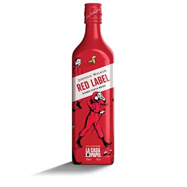 Imagem de Whisky Johnnie Walker Red Label Edição La Casa de Papel 750ml