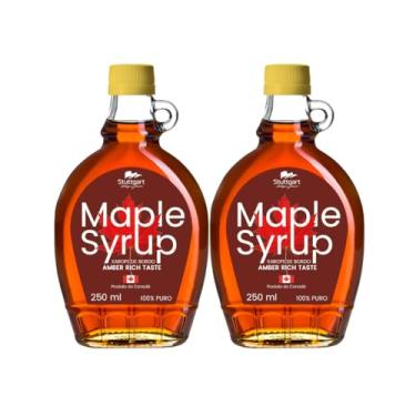 Imagem de Kit 2 Xarope De Bordo Maple Syrup Canadá Stuttgart 250ml