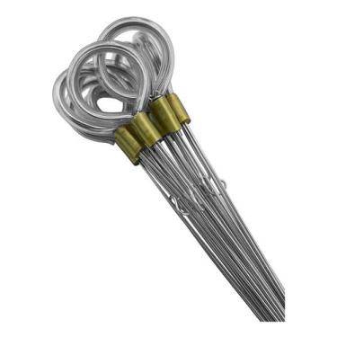 Imagem de 20 Hastes De Arame Pendurar Plantas Vasos Cachepot 4 Pontas