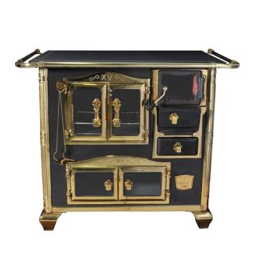 Imagem de Fogao a Lenha Venax n 1 Princess Preto Gold