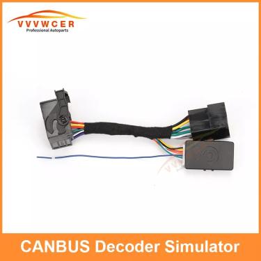 Imagem de Plug and Play ISO Quadlock Cabo Adaptador  Canbus Decodificador Simulator  VW Golf 6  Jetta MK5