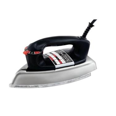Imagem de Ferro de Passar Roupa a Seco Blacker+Decker VFA1110 Preto 110V