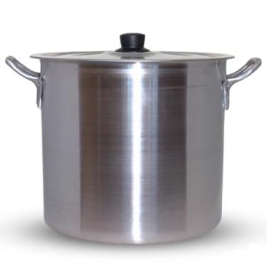 Imagem de Caldeirão Industrial de Alumínio Linha Hotel Nº 24 10 Litros