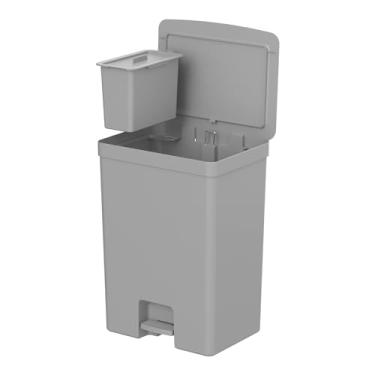 Imagem de Ou Lixeira com Pedal 46L + 4L Chumbo Linha Trium