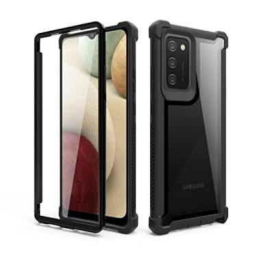 Imagem de Asuwish Capa de telefone para Samsung Galaxy A02s Capa à prova de choque rígida à prova de queda protetora de corpo inteiro resistente híbrido acessórios para celular Glaxay A 02s Galaxies Ao2s M02s
