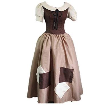 Imagem de Grand Duke Fantasia feminina adulta cosplay princesa empregada fantasia de Halloween Natal, Tamanho:, Female XL