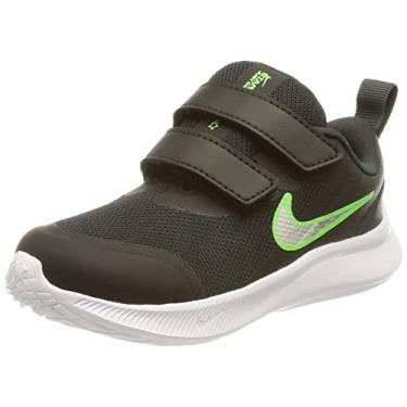 Imagem de Nike Tênis infantil masculino, 36 EU, Preto/Cromo-dk Cinza fumê, 3 Toddler
