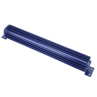 Imagem de Resfriador de óleo de transmissão com aletas de alumínio Vomeko 18 pol., passagem dupla universal (Blue)