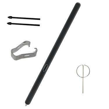 Imagem de Substituição Galaxy Z Fold6 SPen para Samsung Galaxy Z Fold6 Slim S Pen Fold 6 Stylus Pen, Z Fold 6 SPen Fold Edition + 2 pontas + pino de ejeção (preto)