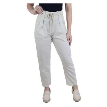Imagem de Calça Feminina Kacolaco Social Linho Clochard - K4785-Feminino