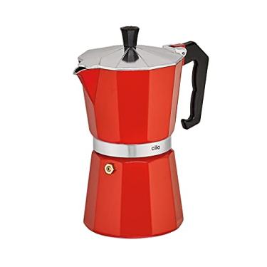 Imagem de Cilio Máquina de café Expresso Classico Stovetop, 425 g, vermelha
