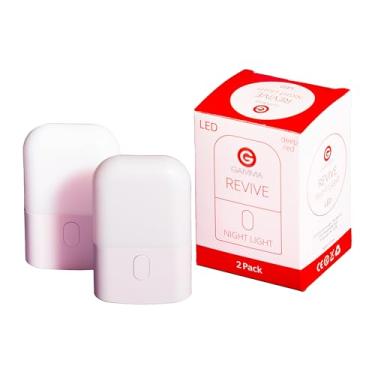Imagem de Revive – Luz noturna vermelha de 670 nm (pacote com 2) da Gamma – terapia do sono – Melatonina que promove auxílio natural para o sono