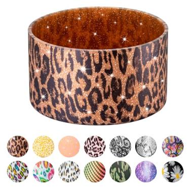 Imagem de Diumepo Bota de silicone Stanley para copo Stanley 1,134 g, capa protetora de silicone adequada para garrafa de água Hydroflask 340 g -680 g, manga inferior com glitter antiderrapante, livre de BPA