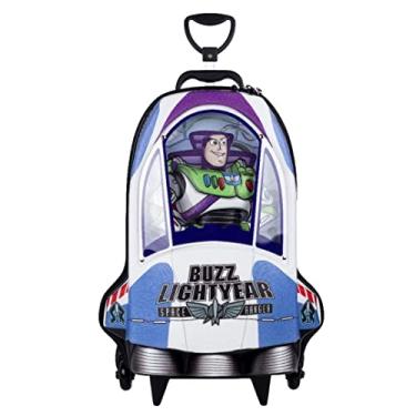 Imagem de Mochila Infantil Com Rodinha Toy Story Buzz Nave - 100620