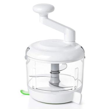 Imagem de OXO Processador de alimentos manual Good Grips One Stop Chop (aço inoxidável, plástico)