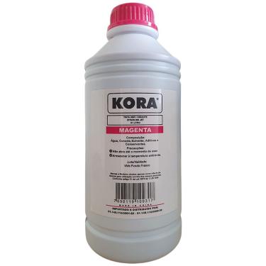 Imagem de Litro de Tinta Kora Epson Universal Corante M Magento Compativel Com Epson L3150 L3250 L355 L365 L375 L395