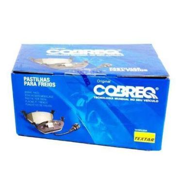 Imagem de Pastilha De Freio Saveiro G6 Dianteira Cobreq N260 Sem Alarme Sistema 
