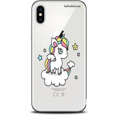 Imagem de Capa Capinha Pers Moto One Fusion Unicórnio Cd 025 - Tudo Celular Case