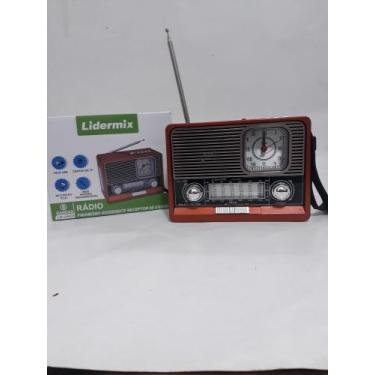 Imagem de Rádio com relógio lidermix