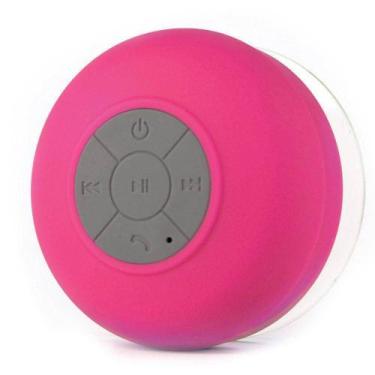 Imagem de Caixa de Som Bluetooth a Prova Dagua - Rosa - Bts06, Caixa de Som Blue