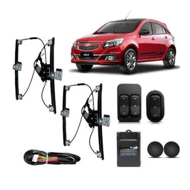 Imagem de Kit Vidro Eletrico Agile Nova Montana 2009 A 2016 Dianteira - Sp. Repo