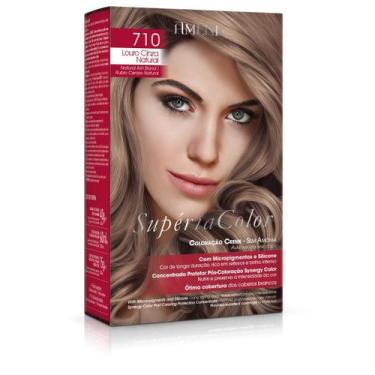 Imagem de Tonalizante supéria color 710 louro cinza natural amend