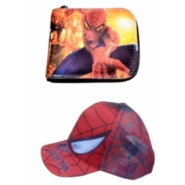 Imagem de Carteira mais bone infantil  personagens , Homem aranha , patrulha can