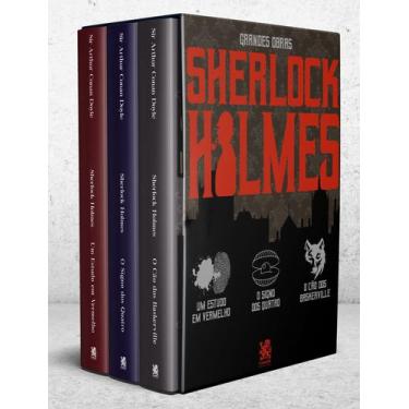Imagem de Livro - Grandes Obras Sherlock Holmes - Box com 3 Livros