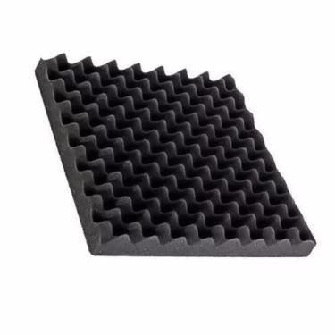 Imagem de Espuma Isolamento Acústica 50cm X 50cm X 3,5cm Caixa De Ovo - Armazém 