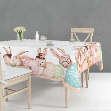 Imagem de Toalha de Mesa 4 Lugares 1,50 x 1,50  Perfeita Para Sala de Jantar - N