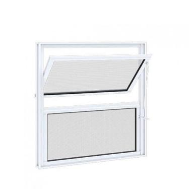 Imagem de Janela Basculante sem Grade Riobras Alumínio 40x40cm